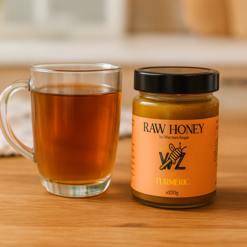 Raw Honey - Turmeric Infused