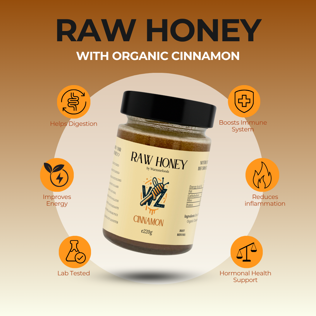 Raw Honey - Cinnamon Infused