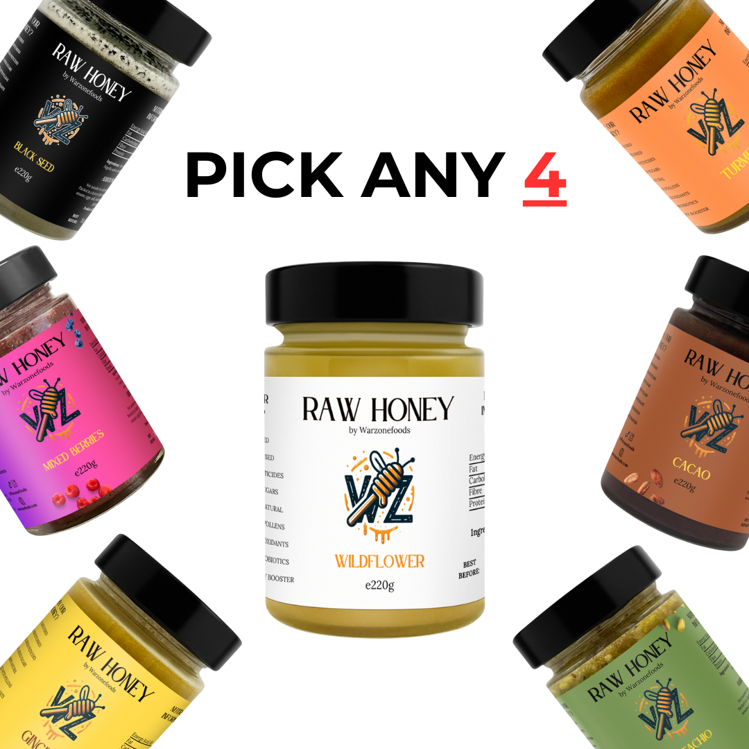 BUY 3 GET 1 FREE BUNDLE (SAVE £15)